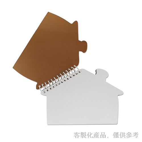Notebook_Customized Spiral Binding Die Cut Notebook