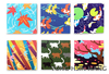 77-140SN Oriental Style Sticky Note