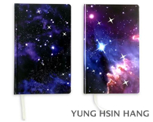 78-30N Galaxy Hardcover Notebook