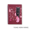 80-50NP Cute Animal Notebook with Magnetic Bookmark Pen
