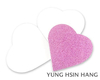 66-88M Glitter Heart Shape Memo Pad