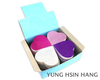 66-88M Glitter Heart Shape Memo Pad
